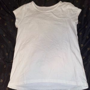 Girls 10-12 white tee shirt children’s place